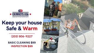 Chimneys USA  Chimney services in CT [upl. by Gelasias]