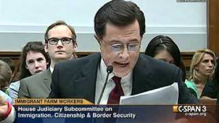 CSPAN Stephen Colbert Opening Statement [upl. by Little998]