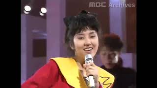 19891204 무대 MBC 쇼 네트워크 6회 김완선 기분 좋은날팬과의 토크 LIVE [upl. by Moya]