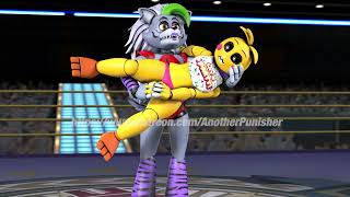 Roxanne schools toy Chica Ryona animation リョナ [upl. by Davon]