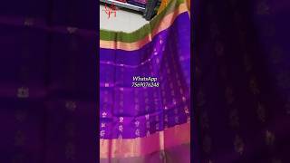 Pure uppada sarees Meena buta trending uppadasarees latestsarees pattusarees chandrababu silk [upl. by Tallbott]