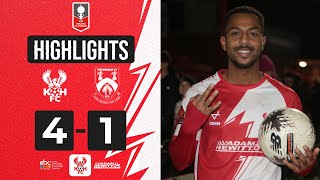 📺 HIGHLIGHTS  9 Dec 23  Harriers 41 Stourbridge [upl. by Eirac]