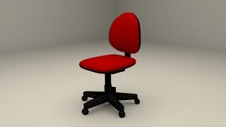 Modelado de una silla de oficina  Blender proceso [upl. by Henri506]