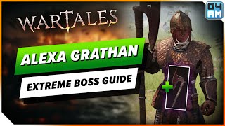 Wartales Boss Guide How To Defeat Colonel Alexa Grathan on Extreme Difficulty amp Lower [upl. by Ylrevaw]