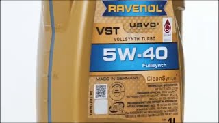 RAVENOL USVO® Technologie [upl. by Enialahs]