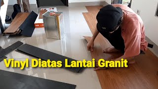 Luar Biasa Vinyl taco 3mm Diatas Granit Hasilnya Joss [upl. by Grondin]