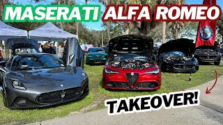 Alfa Romeo and Maserati St Petersburg Take Over 2024 Festivals of Speed [upl. by Bennie]