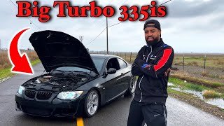 First Drive Straight Piped Big Turbo 335is [upl. by Tsnre759]