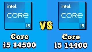 Core i5 14500 vs Core i5 14400 Processor 🔥  i5 14400 vs i5 14500 [upl. by Aranat]