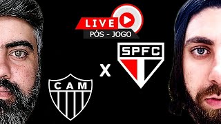 Pós jogo Atlético Mineiro x São Paulo [upl. by Glori]