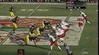 1998 Rose Bowl Michigan 21 WSU 16 PART 1 [upl. by Healy]