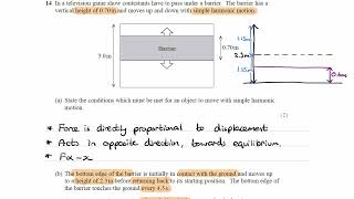 Oscillation Exam Questions  A Level Physics AQA Edexcel OCR A level 3 [upl. by Yrrehs176]