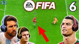 Ronaldo Vs Messi amp Maguire in FIFA [upl. by Anawak]