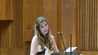 Soprano Monica SCHWARTZ performs quotOh had I Jubal’s lyrequot by GF Handel [upl. by Diba]