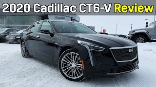 Review 2020 Cadillac CT6V 42L Blackwing TwinTurbo V8 AWD [upl. by Etteoj]