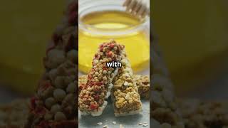 Cranberry Almond Granola Bars Quick and Easy Homemade Recipe [upl. by Eciralc]