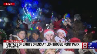 New Haven’s Fantasy of Lights returns for 2024 holiday season [upl. by Thomasin]