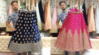 Bollywood Designer Lehenga In Retail  Bridal Non Bridal Girlish Lehenga  Shadi Bazar  Go Girls [upl. by Nnylhtak]