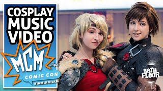 MCM Birmingham Comic Con March 2019 Cosplay Music Video  Were Not Gonna Jump [upl. by Hulda]