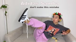 Adidas Samba unboxing amp what size to buy [upl. by Oisorbma]