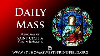 Daily Mass Friday November 22 2024 [upl. by Alur]