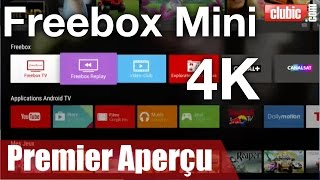 Freebox Mini 4K  découvrez son interface Android TV en vidéo [upl. by Altman]