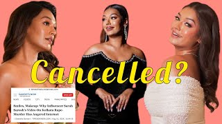 Why Sarah Sarosh is Being Cancelled controversy  Irresponsible Influencers [upl. by Griggs]