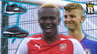 KSI and Hurder Of Buffalo Boots Challenge – Community Shield Special  Rulem Sports [upl. by Valida]