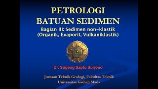 Petrologi Batuan Organik [upl. by Datnow]