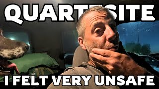 A Scary Night In My RV Life In Quartzsite Arizona [upl. by Malka]