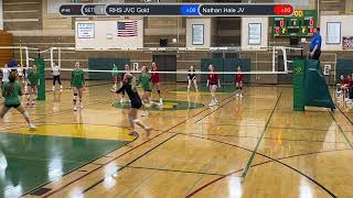 RHS JVC Gold vs Nathan Hale JV 20241029 Day 1 Match 1 1st Set Match 1 [upl. by Leciram]