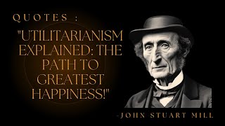 quotUtilitarianism Explained The Path to Greatest Happinessquot [upl. by Mazurek]