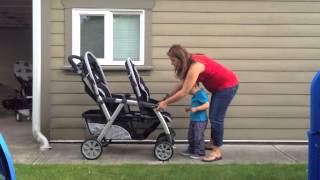 Chicco Cortina Together Double Stroller Review [upl. by Ahsiet]