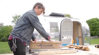 Building “Hope” An Airstream Caravel Renovation by Modern Caravan  Accuride [upl. by Ellekcir]