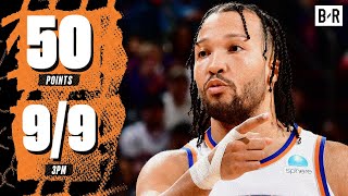 Jalen Brunson Goes Perfect 99 from 3 Drops CareerHigh 50 PTS vs Suns [upl. by Enar]