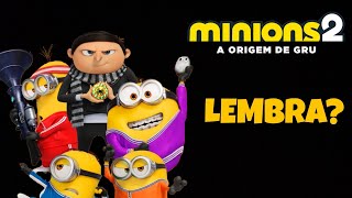 O ESPETACULAR e INCRÍVEL MINIONS 2 A ORIGEM DE GRU [upl. by Yard]