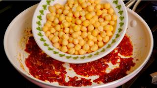 Its so delicious In the autumn you should eat more chickpeas New way to cook chickpeas [upl. by Nodnarbal]