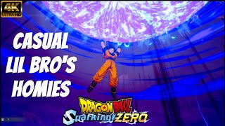 DRAGON BALL Sparking Zero Casual Lil Bros Homies 1612 [upl. by Zere]