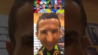 Ronaldo VS Messi VS Neymar VS Mbappe VS Me Funny Filters [upl. by Orose]