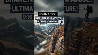 Drakensberg Traverse in South Africa 🙀youtubeshorts facts shorts fyp [upl. by Nnahtur]