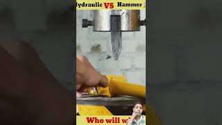 Ind🇮🇳 VS Pak🇵🇰😡 Hammer ⚒️ Vs hydraulic press shorts trending experiment hammer [upl. by Girvin]