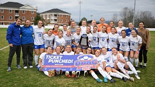 Womens Soccer wins 2024 ODAC Championship [upl. by Gwendolyn]