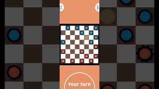 How to play checkers viral shorts [upl. by Idell]