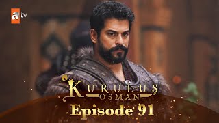 Kurulus Osman Urdu  Season 4 Episode 91 [upl. by Yenahs]