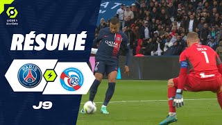 PARIS SAINTGERMAIN  RC STRASBOURG ALSACE 3  0  Résumé  PSG  RCSA  20232024 [upl. by Pooh]