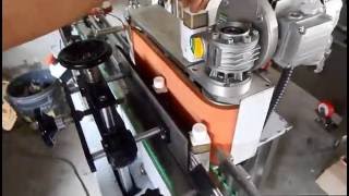 Square Bottle Wrap Around Labeling Machine [upl. by Najib216]