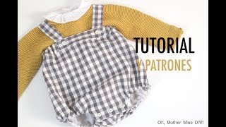 DIY Costura de ranita tipo peto para niños patrones gratis [upl. by Jecho]