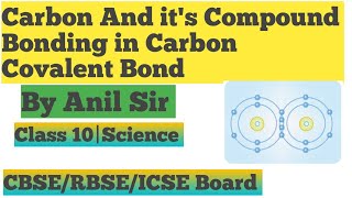 What Are Covalent BondChemical BondingClass 10Science [upl. by Assecnirp]