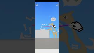 Dog eating bones challenge 😄 Eating simulator gameplay 😱gamingshortsfeedviralshortstrending [upl. by Otrebireh]