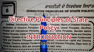 Directive Principles of State Policy  Introduction  Political Science [upl. by Kirbee]